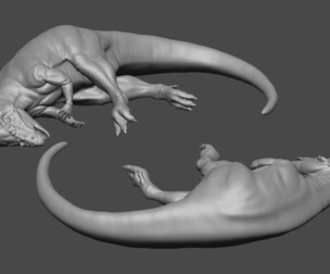 Dinosaur Pose 16