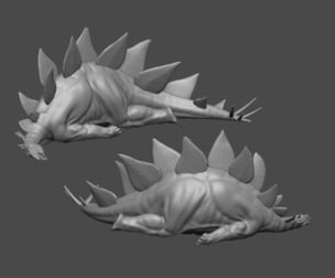 Dinosaur Pose 22