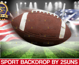 Digital Backdrop FOOTBALL Sport Stadium Overlay