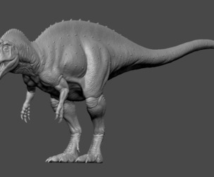 Acrocanthosaurus Dinosaur