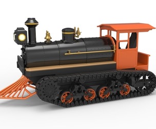 Vintage Monster tank Version 4 Scale 1:25