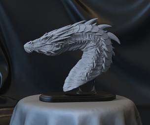 Smaug Dragon for 3D Printing
