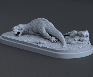 Psittacosaurus 5 - Dinosaur for 3D Printing