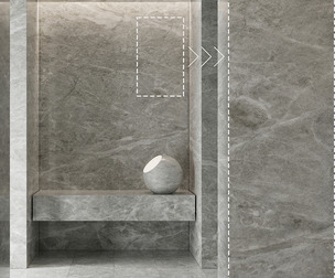 Marble Stone No264