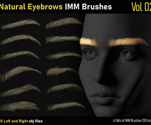 Natural Eyebrows IMM Brushes-Vol2