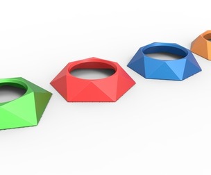 Pokeball stand Set 4
