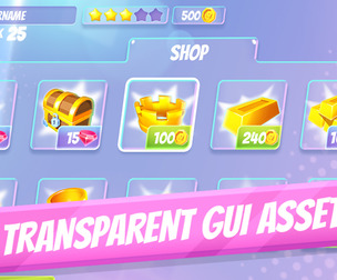 Transparent Clear GUI asset