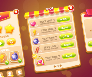 Basic Casual Game Interface