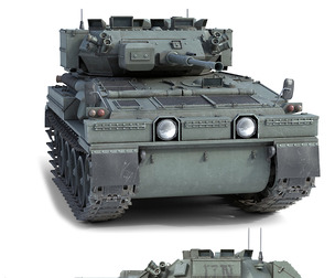 Scimitar FV 107 CVR Tank