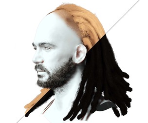 Long Hair Man - Dread Locks