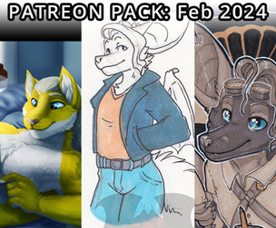 February 2024 Art Bundle (Adult Content)