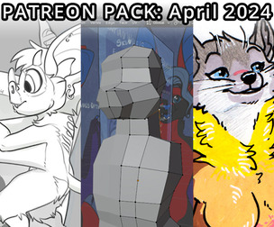 April 2024 Art Bundle (Adult Content)
