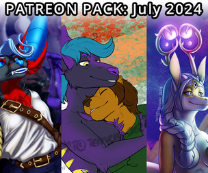 July 2024 Art Bundle (Adult Content)
