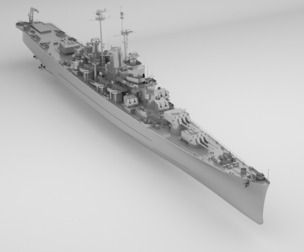 Oregon City Class Cruiser - Albany - Rochester