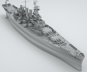 North Carolina Class Battleship
