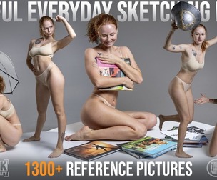 1300+ Playful Everyday Sketching Poses
