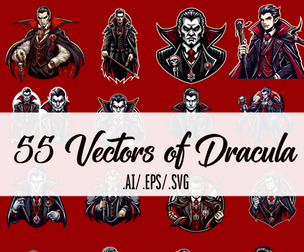 Dracula 50 illustrations