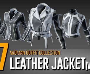 17 Women's Leather Jacket Wear Collection- VOL 17