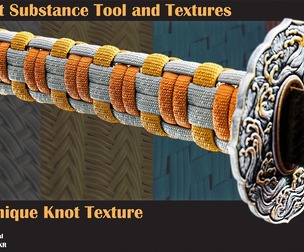 34 Tileable Knot Pattern - VOL 10