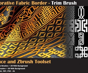 Decorative Fabric Border