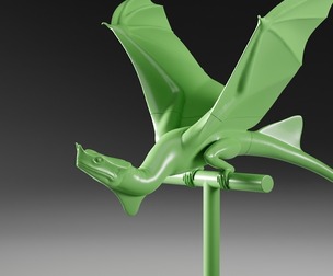 Small dragon figurine