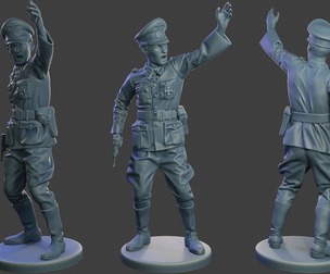 German Officer ww2 warning G5