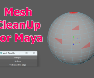 Mesh CleanUp for Maya