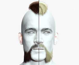 Realistic Viking Male Hair Style