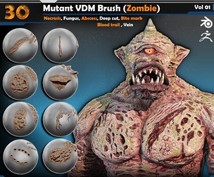 Mutant VDM Brush (Zombie) Vol 01