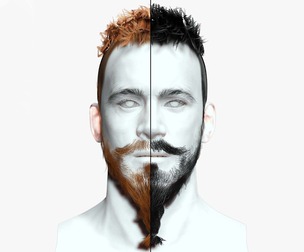 Viking Hair Style - Braided Beard