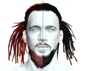 Male Pigtails Dread Hair Style