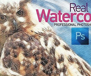Realistic Watercolor Photoshop Action