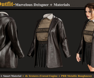 Girls Outfit- Models+Materilas