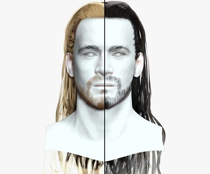 Wavy Long Man Hair