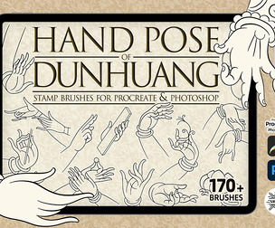 Hand Pose of Dunhuang Musicians