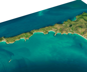 Ko Samet Island 3d model terrain