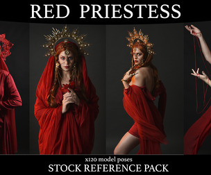 Red Priestess - Stock Model Reference Pack