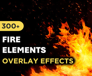300+ Fire and Flame Overlay Effects