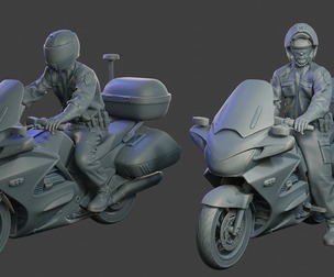 Honda ST 1300 police HSTP1 001 - 002