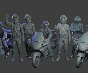 Honda ST 1300 police HSTP1 Pack1