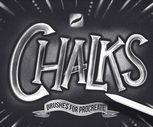 Procreate Chalk Brushes