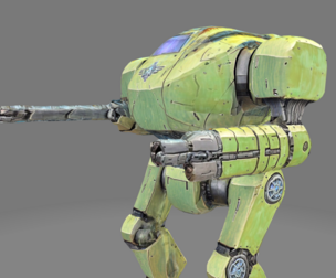 Mech War Machine - 3D Model