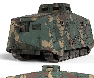 A7V Sturmpanzerwagen Heavy Tank