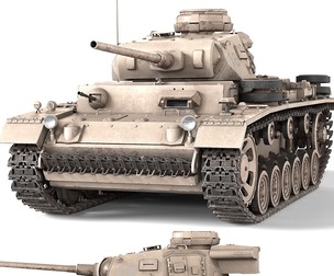 German Panzer III TANK