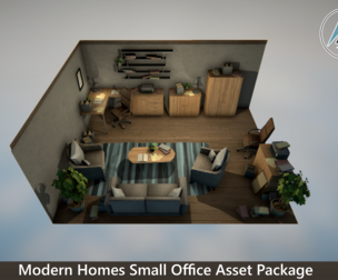 Modern Homes Small Office Asset Package