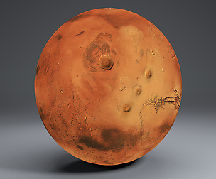 Mars 8k Globe