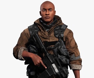 Marcus Realistic Military Operative 3D Character
