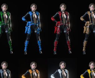 Project Patches - JV BSAA Catsuit Gears Ver