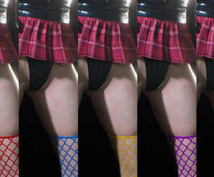 Project Patches - JV Queen Bunny Fishnet Ver