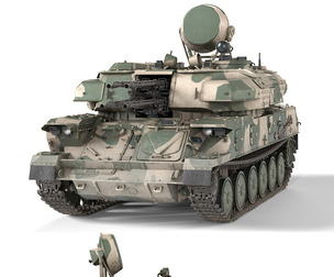 ZSU 23 4 Shilka Self Propelled Anti Aircraft Gun